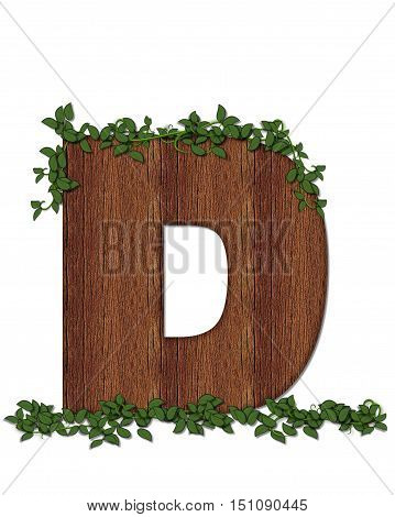 Alphabet Deep Woods D