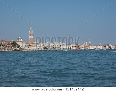Giudecca Canal In Venice