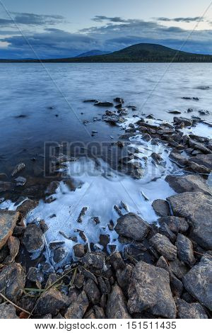 Rocky Coast Stone Waterfront Sunset