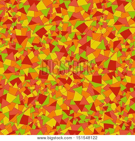 vector abstract geometric triangle seamless pattern color