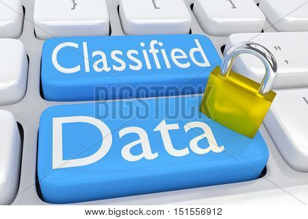 Classified Data Concept