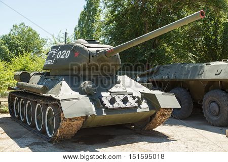 Exhibition Of Fighting Tanks