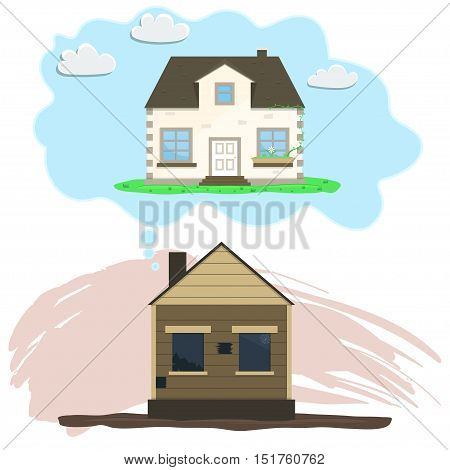 Remodeling house, Old house dreams of repair