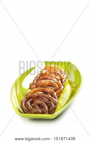 Indian sweet jalebi, indian dessert jalebi or imarti or imarati or jilbi