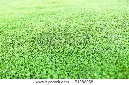 artificial green grass turf floor texture background