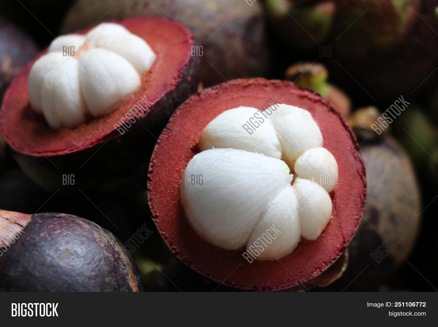 Mangosteen Queen Fruit Image & Photo (Free Trial) Bigstock