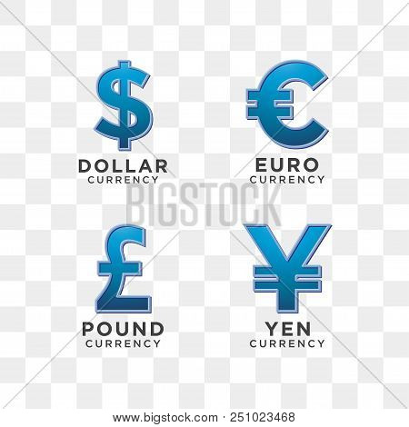Illustration Of Currency Sign Graphic Template Vector
