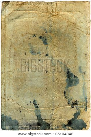 grunge background paper con macchie di inchiostro