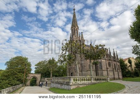 Chapel Pantheon Of Marquis De Comillas, Spain.