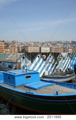 Værft på Riviera i Napoli