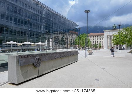 Monument Memorial Of The Victims At Innsbruck On Austria