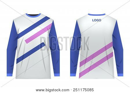 Templates Of Sportswear Designs For Sublimation Printing. Uniforms For Competitions, Team Games, Cor