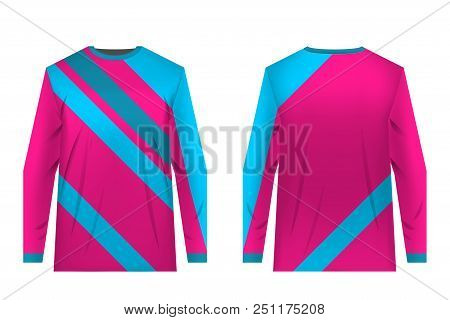 Templates Of Sportswear Designs For Sublimation Printing. Uniforms For Competitions, Team Games, Cor
