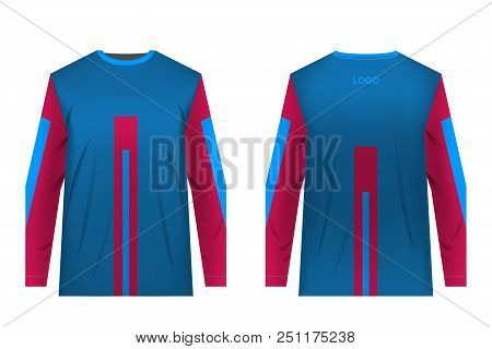 Templates Of Sportswear Designs For Sublimation Printing. Uniforms For Competitions, Team Games, Cor