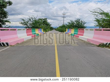 Seven Colour Bridge In Khao Samroiyod National Park Prachubkirikhun Frome Thailand