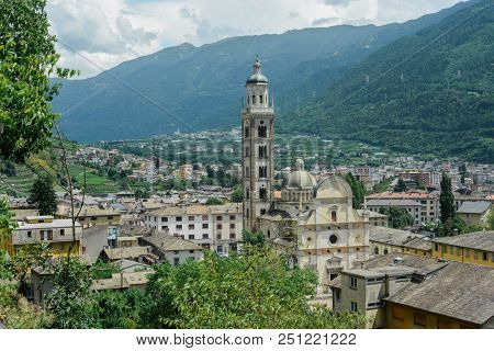 Sanctuary of the Madonna of Tirano, in Tirano, Italy