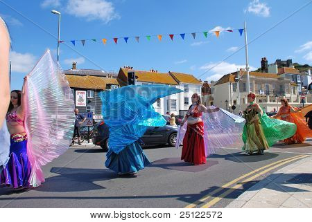 Iceni stammefolk dansere, Hastings