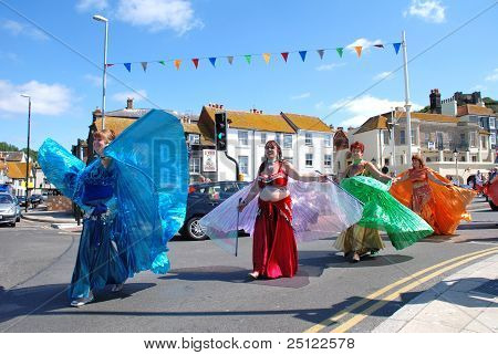 Iceni stammefolk dansere, Hastings