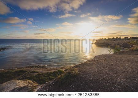 Lunada Bay At Sunset