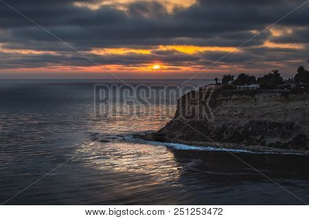 Lunada Bay At Sunset