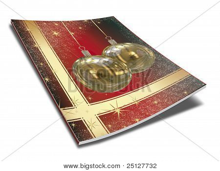 Livre d'images de Noël boules