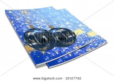 Livre d'images de Noël boules