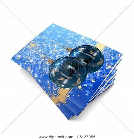 Livre d'images de Noël boules