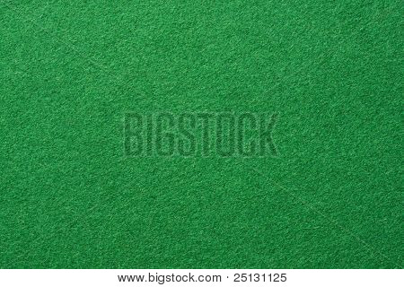 Verde fieltro fondo. Útil para superficie de mesa o mesa de billar de poker