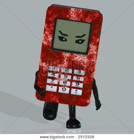 Cartoon Cell Phone