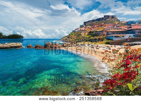 Medieval Town Of Castelsardo, Province Of Sassari, Sardinia, Italy