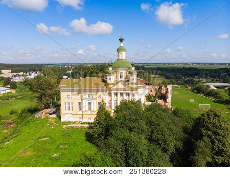 Cathedral Of The Ascension Of The Lord. Spaso-sumorin Monastery. Totma. Vologda Region. Russia. View