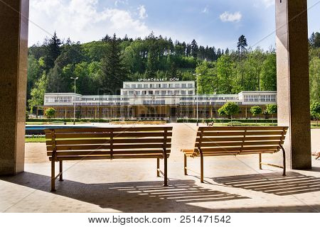 Spolecensky Dum - Social House, Spa Town Luhacovice, Czech Republic