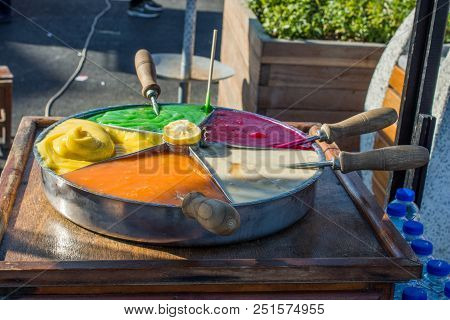 Old Traditional Turkish Ottoman Handmade Stick Candy , Macun