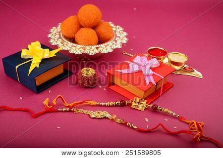 Raksha Bandhan Or Rakhi, An Indian Festival For Brothers And Sisters