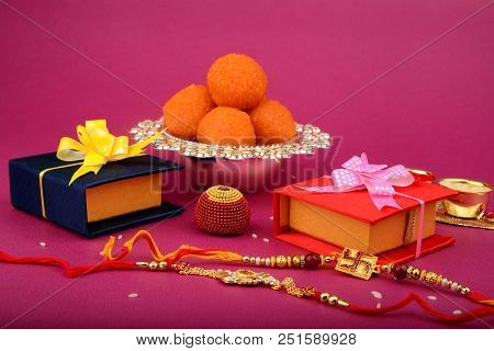 Raksha Bandhan Or Rakhi, An Indian Festival For Brothers And Sisters