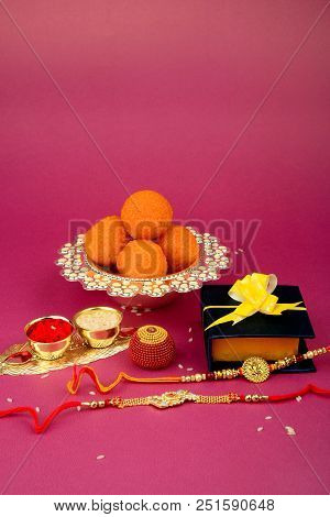 Raksha Bandhan Or Rakhi, An Indian Festival For Brothers And Sisters
