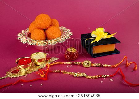 Raksha Bandhan Or Rakhi, An Indian Festival For Brothers And Sisters