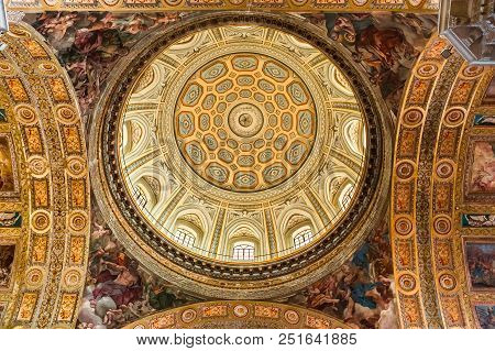 Barroco Church Of The Gesu Nuovo, Naples, Italy