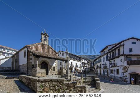 Bejar, Salamanca, Spain, October, 2016: Entance Of Bullring In Village Of Bejar Built  In 1711, One 