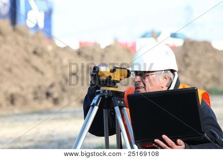 Construction site surveyor