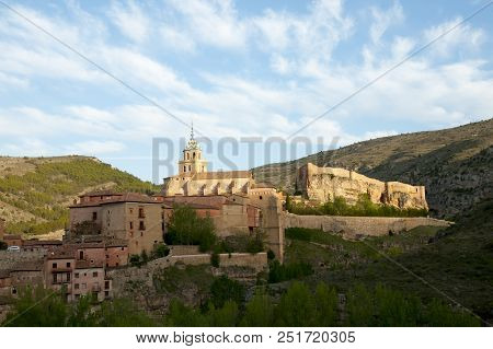 Townscape In Old Village Of Albarracin - Spain