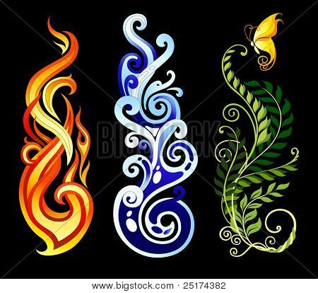 Nature Elements Illustration