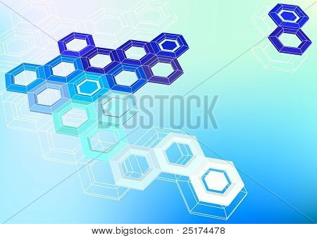  기하학적 추상 배경