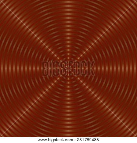 Circless Kaleidoscop Red And Brown Colors Background