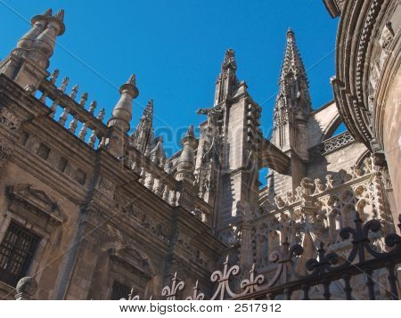 Sevilla Katedrali Butress detay