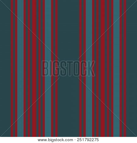Vertical Stripes Seamless Vector Pattern. Retro Style Print Texture.