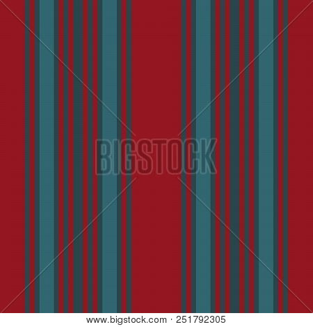 Vertical Stripes Seamless Vector Pattern. Retro Style Print Texture.