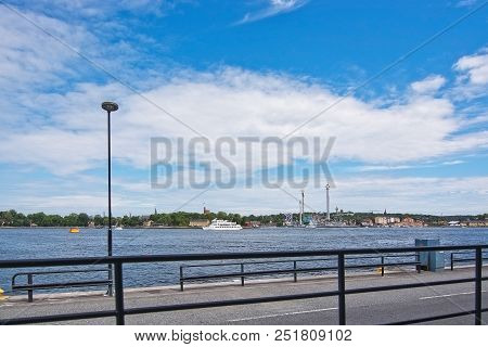 Boats For Sightseeing And Ferry For Long Distance Travel At Stadsgardskajen