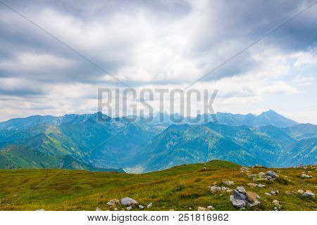 Beautiful View On Polish Tatra Mountains.