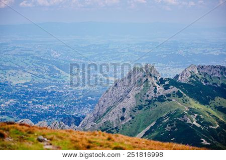 Beautiful View On Giewont Mountain